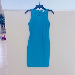 Banana Republic size 0 blue interview / work dress - with 2 pockets